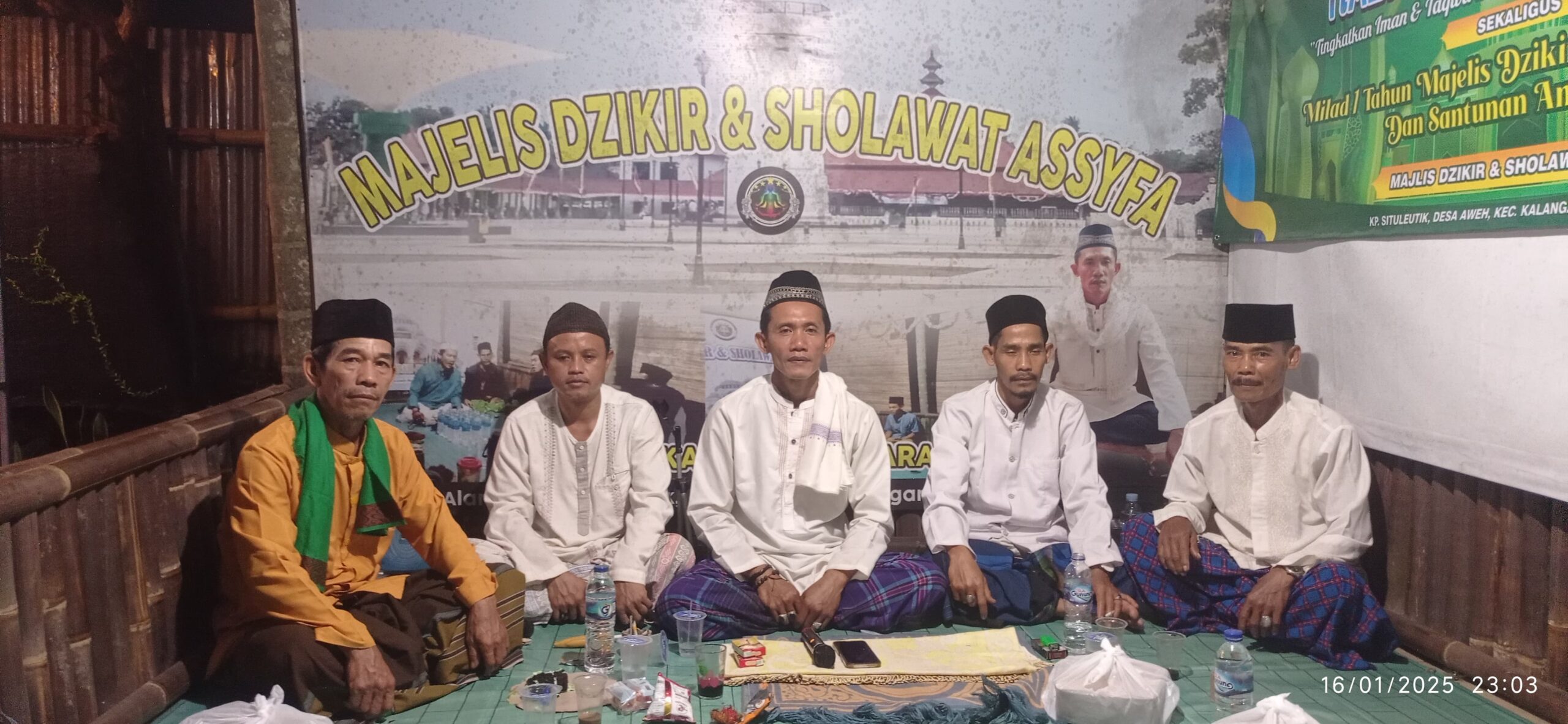 Tidak disangka Sosok Rusliadi Pendiri Majelis Dzikir Dan Sholawat Assyfa Di Lebak ini ternyata seorang Anggota POLRI