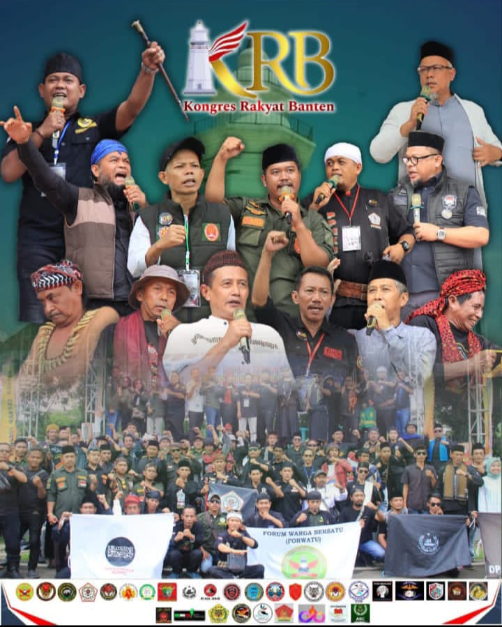 KONGRES RAKYAT BANTEN BERTEKAD BERJUANG BELA RAKYAT BANTEN DARI KEZALIMAN AGUAN NAGA 9 DAN PARA PENGHIANAT BANGSA