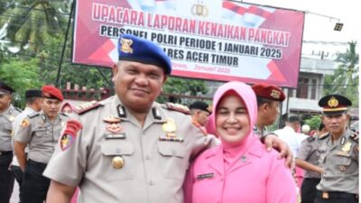 Ade Candra, Kasatpolairud Polres Aceh Timur Sandang Pangkat Baru