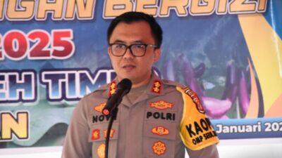 Dukung Ketahanan Pangan, Kapolres Aceh Timur Serahkan Bantuan Alat Pertanian kepada Kelompok Tani Darul Aman