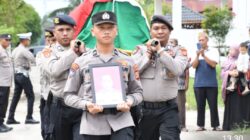 Beri Penghormatan Terakhir, Wakapolres Aceh Timur Pimpinan Upacara Pemakaman KA SPKT