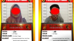 Polres Aceh Timur Amankan Dua Warga Saat Akan Membawa Imigran Illegal Etnis Rohingya ke Medan