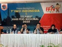 7th Anniversary IWO Indonesia 2025: Perkokoh Komitmen Jurnalis Terpercaya.