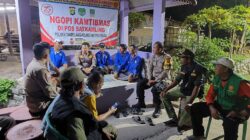 Pesan Kapolsek Tambelang Kepada Masyarakat,Dalam Giat Ngopi Kamtibmas 