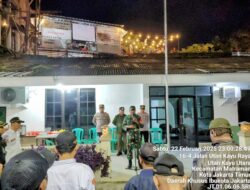 Empat Pilar Forkopimcam Gelar Apel Cipkon Bersama Koramil Matraman