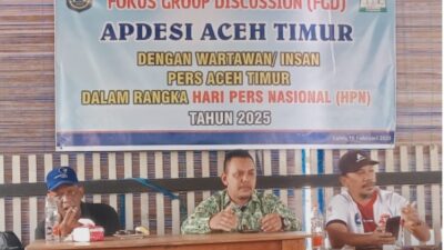 Ketua ABDESI Kabupaten Aceh Timur, Ucapkan Selamat HPN 2025