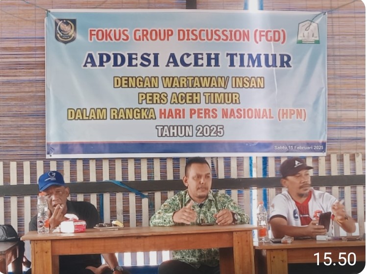 Ketua APDESI Kabupaten Aceh Timur, Ucapkan Selamat HPN 2025